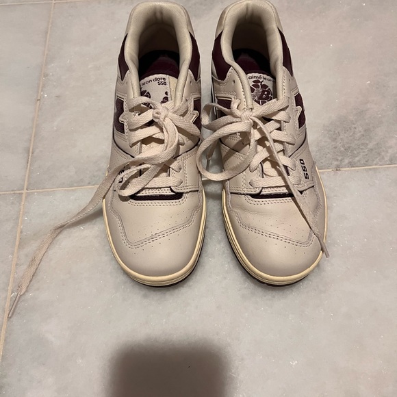 New Balance 550 Aimee Leon Dore burgundy/cream